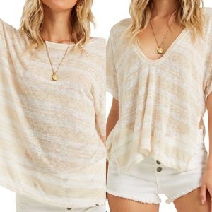 Billabong Seeking Surf Striped Reversible T